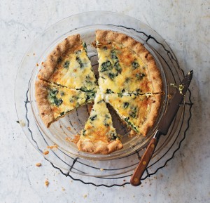 Spinach Gruyere Quiche