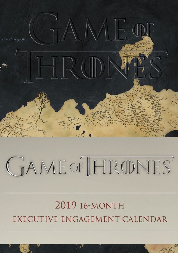 Game of Thrones Calendar 2019